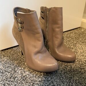 Guess Women's Taupe Ankle Booties
